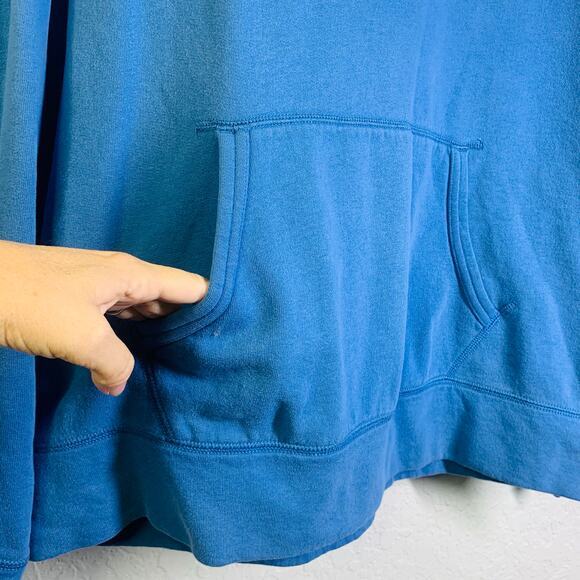 POLO Ralph Lauren Sweatshirt Hoodie 1992 Kangaroo Pocket Banded Cuffs Ribbed Hem - Picture 8 of 12